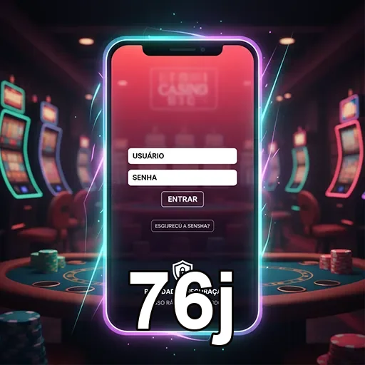 Ilustração de Explore o aplicativo cassino 76j para Android e iOS